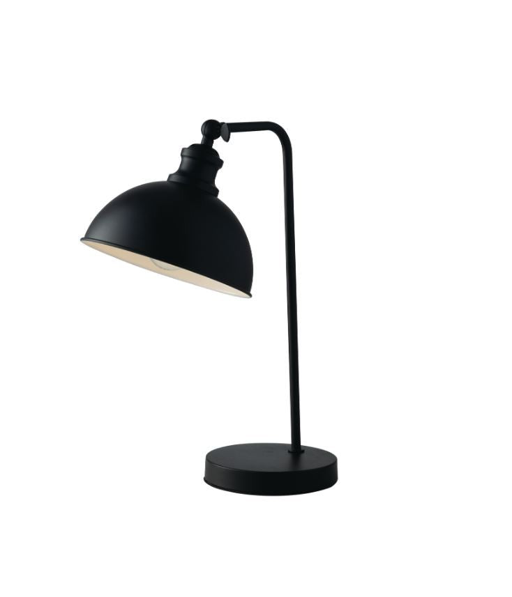 Lume metallo nero opaco diffusore interno bianco lucido 1XE27 non incl. CHARLESTON Lume metallo nero opaco diffusore interno bianco lucido 1XE27 non incl. CHARLESTON